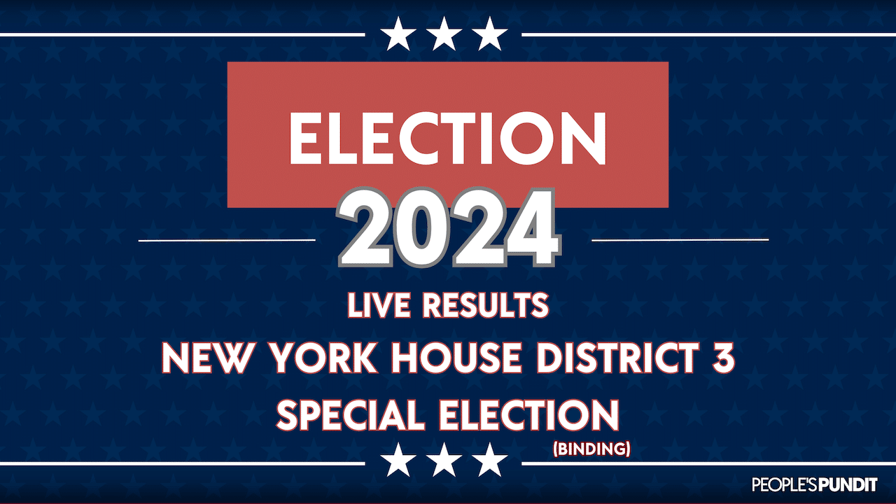 Live Results: New York House District 3 Special Election | People's Pundit Daily