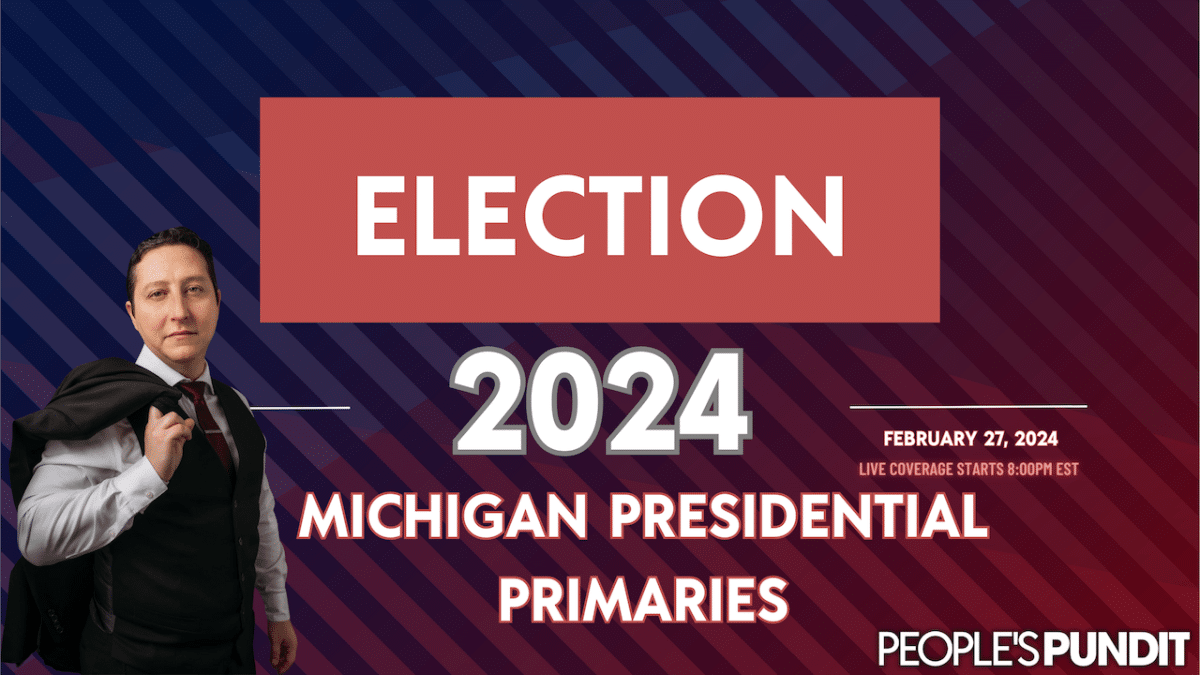 Live Results 2024 Michigan Democratic Presidential Primary People's